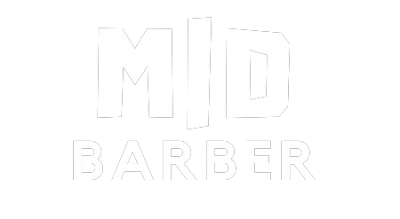 MD Barber Studio logo branca